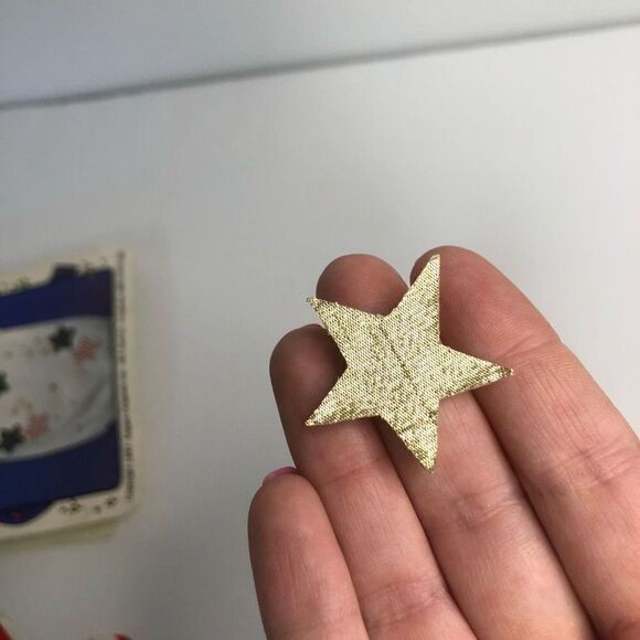 1993 kappie originals red white and blue stars gold stars with shirt diagram - Picture 10 of 11